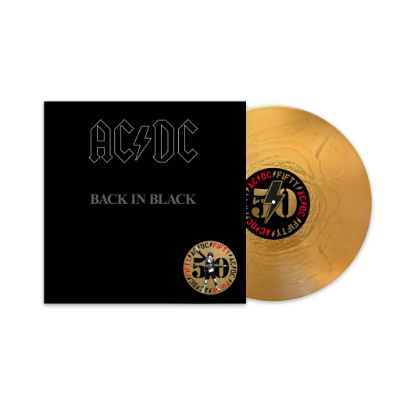 AC/DC - Back In Black (180g Gold Nugget Coloured Vinyl)