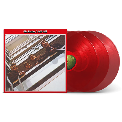 Beatles, The - The Beatles: 1962 – 1966 (Red Album) (3LP Limited Red Coloured 2023 Edition Vinyl)