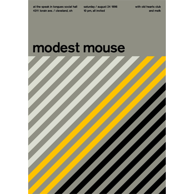 Print - Modest Mouse