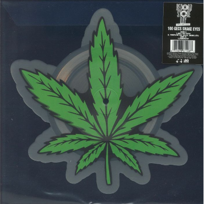 100 Gecs - Snake Eyes (Weed Diecut 10