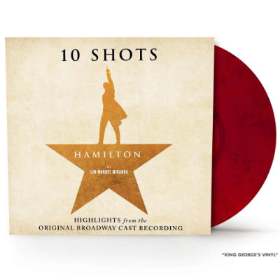 Hamilton: Highlights From The Original Broadway Cast Recording (King George Red Vinyl)