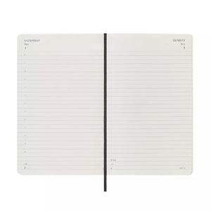 Moleskine 2025 Daily 12-Month Large Diary (Black Softcover)