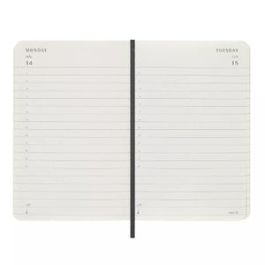 Moleskine 2025 Daily 12-Month Pocket Diary (Black Softcover)