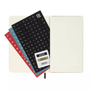 Moleskine 2025 Daily 12-Month Pocket Diary (Black Softcover)