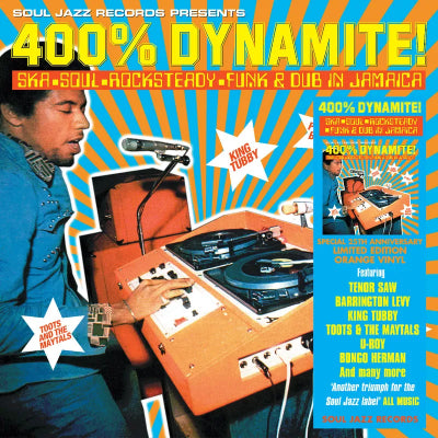 Various - 400% Dynamite (RSD Exclusive 2025)(2LP Orange Coloured Vinyl)