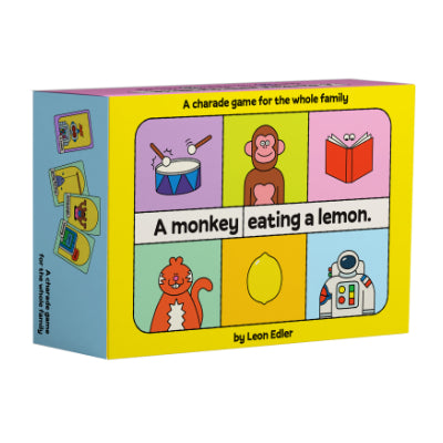 A Monkey Eating a Lemon - Leon Edler