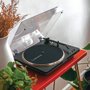 Audio Technica - AT-LP70X (Analog Turntable)(Black & Bronze Colour)
