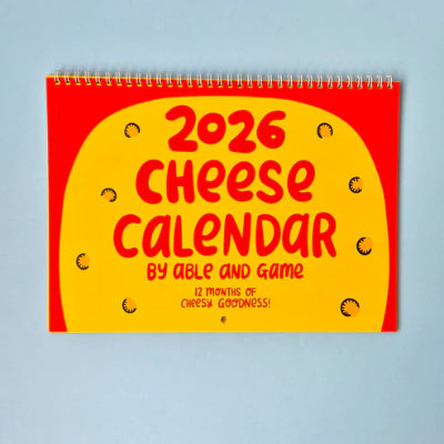Able & Game 2026 Cheese Calendar