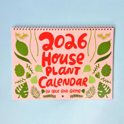 Able & Game 2026 House Plant Calendar