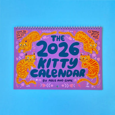 Able & Game 2026 Kitty Calendar