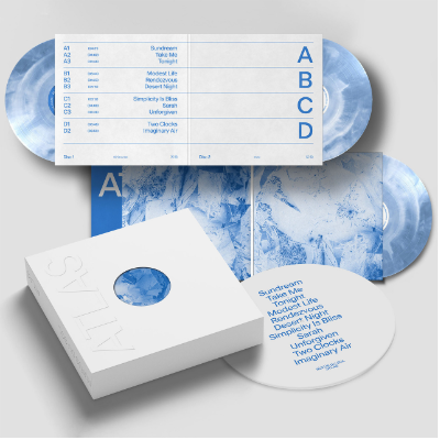 Rufus Du Sol - Atlas (10th Anniversary Deluxe Blue & White Marble Coloured 3LP Vinyl Box Set)