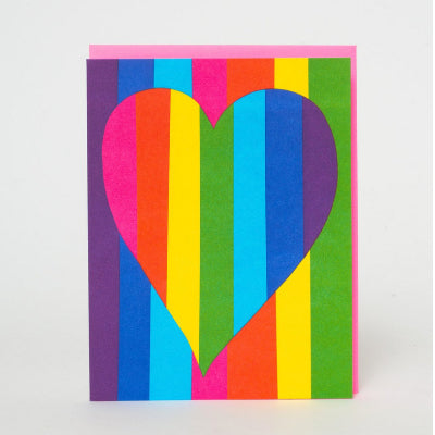 Ashkahn Card - Rainbow Heart