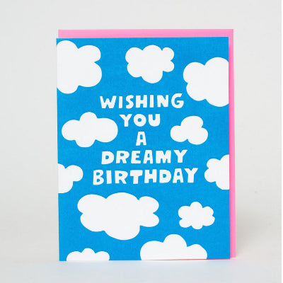 Ashkahn Card - Wishing You A Dreamy Birthday