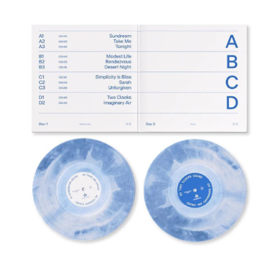 Rufus Du Sol - Atlas (10th Anniversary Deluxe Blue & White Marble Colo ...