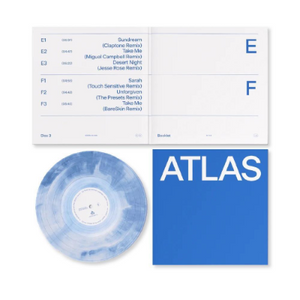 Rufus Du Sol - Atlas (10th Anniversary Deluxe Blue & White Marble Coloured 3LP Vinyl Box Set)