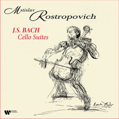 Rostropovich, Mstislav - Bach Cello Suites (4LP Vinyl)