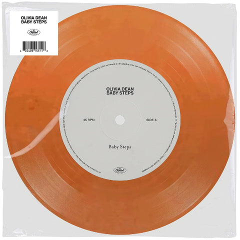 Dean, Olivia - Baby Steps (Orange Colour 7" Vinyl)