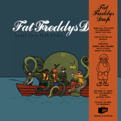 【激レア2LP】Fat Freddy's Drop 大名盤レコード Fat Freddy's Drop - Based On A True Story (21st Anniversary
