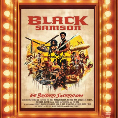 Wu-Tang Clan x Mathematics - Black Samson, The Bastard Swordsman: Wu-Tang, The Saga Continues Collection (Vinyl LP)