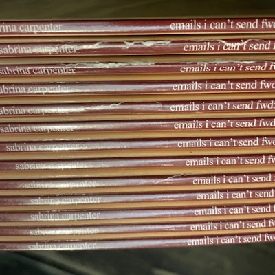 Carpenter, Sabrina - emails i cant send fwd (Deluxe LP Cream Colour Vinyl) (Damaged Copies)