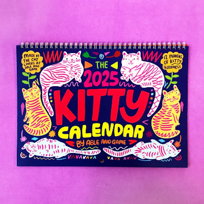 Able & Game 2025 Kitty Calendar