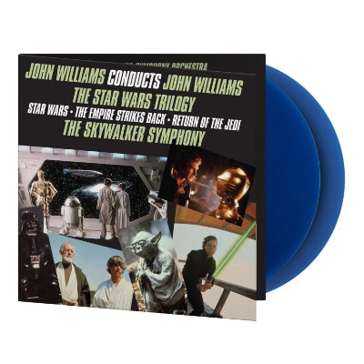 Williams, John - John Williams Conducts: The Star Wars Trilogy (Translucent Blue Coloured 2LP Vinyl)