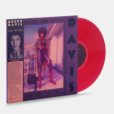 Davis, Betty - Crashin' From Passion (Transparent Red Vinyl)