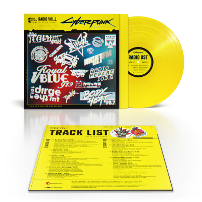 CyberPunk 2077 Radio Vol. 1 - Original Video Game Soundtrack (Opaque Yellow Coloured Vinyl)