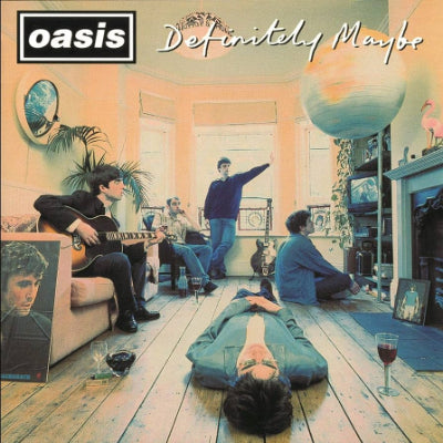 Oasis - Definitely Maybe (Standard Black 2LP Vinyl)