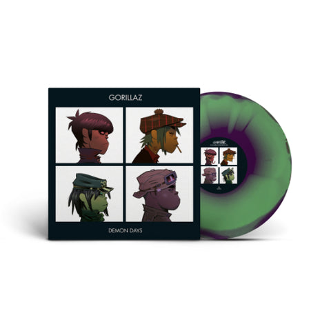 Gorillaz - Demon Days (Limited 180g Half-Speed Master Green, Purple and Red Colour Vinyl)