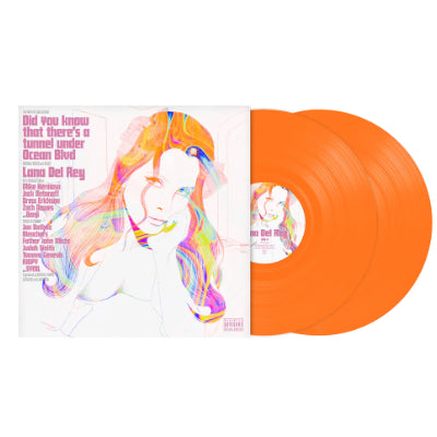 Del Rey, Lana - Did You Know That There’s A Tunnel Under Ocean Blvd (Limited 'Festival Orange' Vinyl)