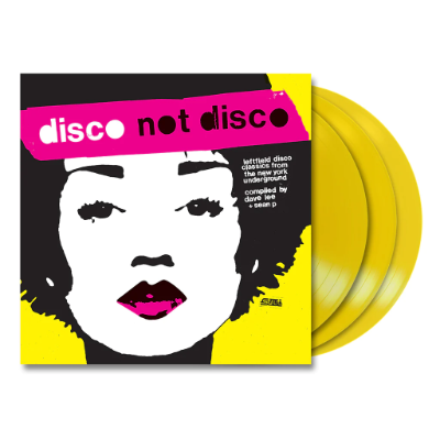 Various - Disco Not Disco (25th Anniversary 3LP Yellow Vinyl)
