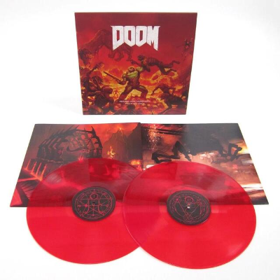 Gordon, Mick - Doom (Game OST) (Limited Translucent Red Coloured 2LP Vinyl)