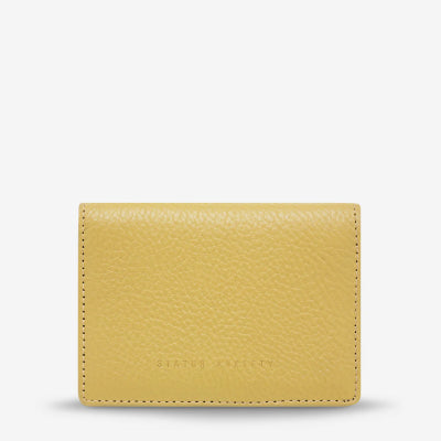 Status Anxiety Wallet - Easy Does It (Buttermilk)