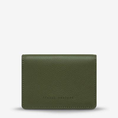 Status Anxiety Wallet - Easy Does It (Khaki)