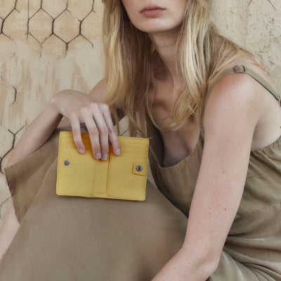 Status Anxiety Wallet - Easy Does It (Buttermilk)