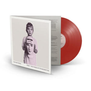 National, The - First Two Pages Of Frankenstein (Limited Edition Red Coloured Vinyl)(Bottom Left Corner Damage)