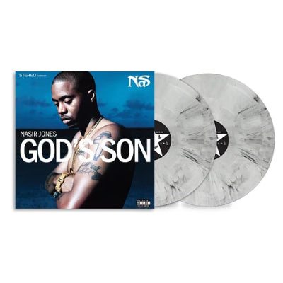 NAS GOD'S SON レコード Nas - God's Son (Blue & White Swirl Colour Vinyl)(RSD Exclusive