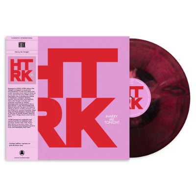 HTRK - Marry Me Tonight (25th Anniversary Pink & Black Coloured Vinyl)