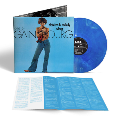 Gainsbourg, Serge - Historie De Melody Nelson (Transparent Blue With White Coloured Vinyl)