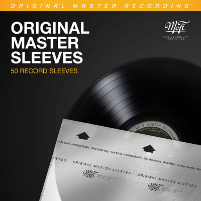 Vinyl Sleeves - 12" Original Master Record Inner Sleeves (50 Pack) - Mobile Fidelity