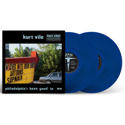 Vile, Kurt - Philadelphia's Been Good To Me (Indies Transparent Blue Coloured 2LP Vinyl)