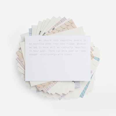 Kindness Prompt Cards - The School Of Life