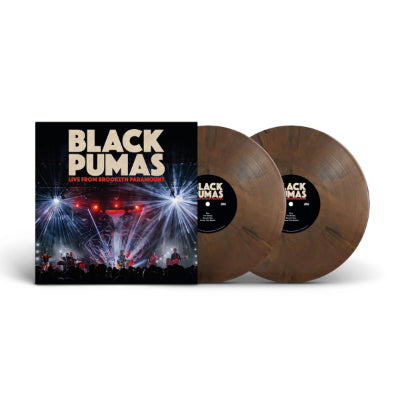 Black Pumas - Live At Brooklyn Paramount (Brooklyn Brownstone Coloured 2LP Vinyl)