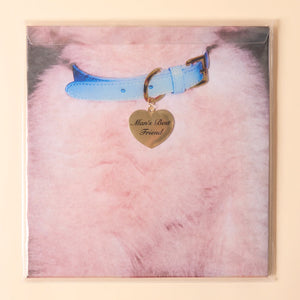 Carpenter, Sabrina - Man's Best Friend (Deluxe Luxe Packaging Iridescent Blue Coloured Vinyl With Heart Medallion) (Damaged Sleeve Copies)