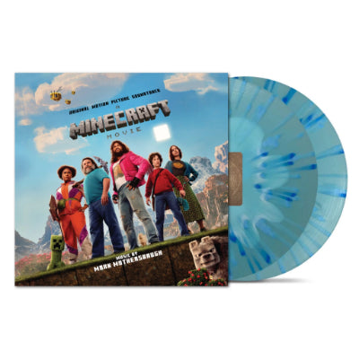 Mothersbaugh, Mark - Minecraft Movie: Original Motion Picture Soundtrack (Blue Gateway Coloured 2LP Vinyl)