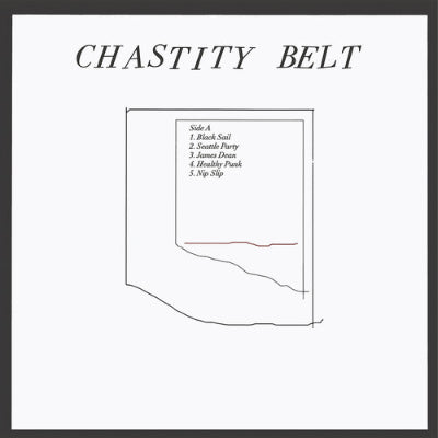 Chastity Belt - No Regerts (10th Anniversary Black & White Swirl Coloured Vinyl)