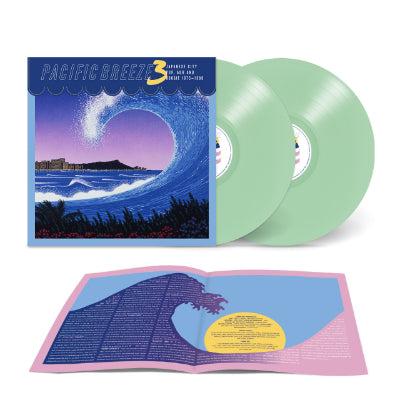 Various - Pacific Breeze 3: Japanese City Pop, AOR And Boogie 1975-1987 (Limited Edition Seafoam Green Coloured 2LP Vinyl)