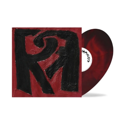 Rosalia & Rauw Alejandro - RR (Red & Black Smoke Coloured Heart Shaped Vinyl)