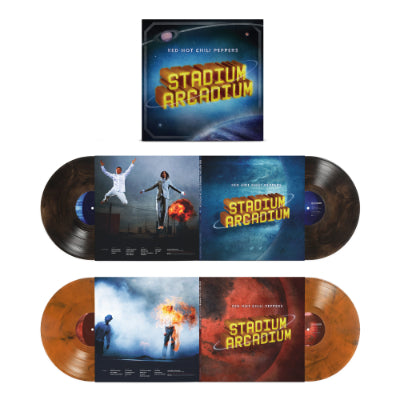 Red Hot Chili Peppers - Stadium Arcadium (Limited Indies Brown Smoke & Orange Smoke Coloured 4LP Vinyl Box Set)